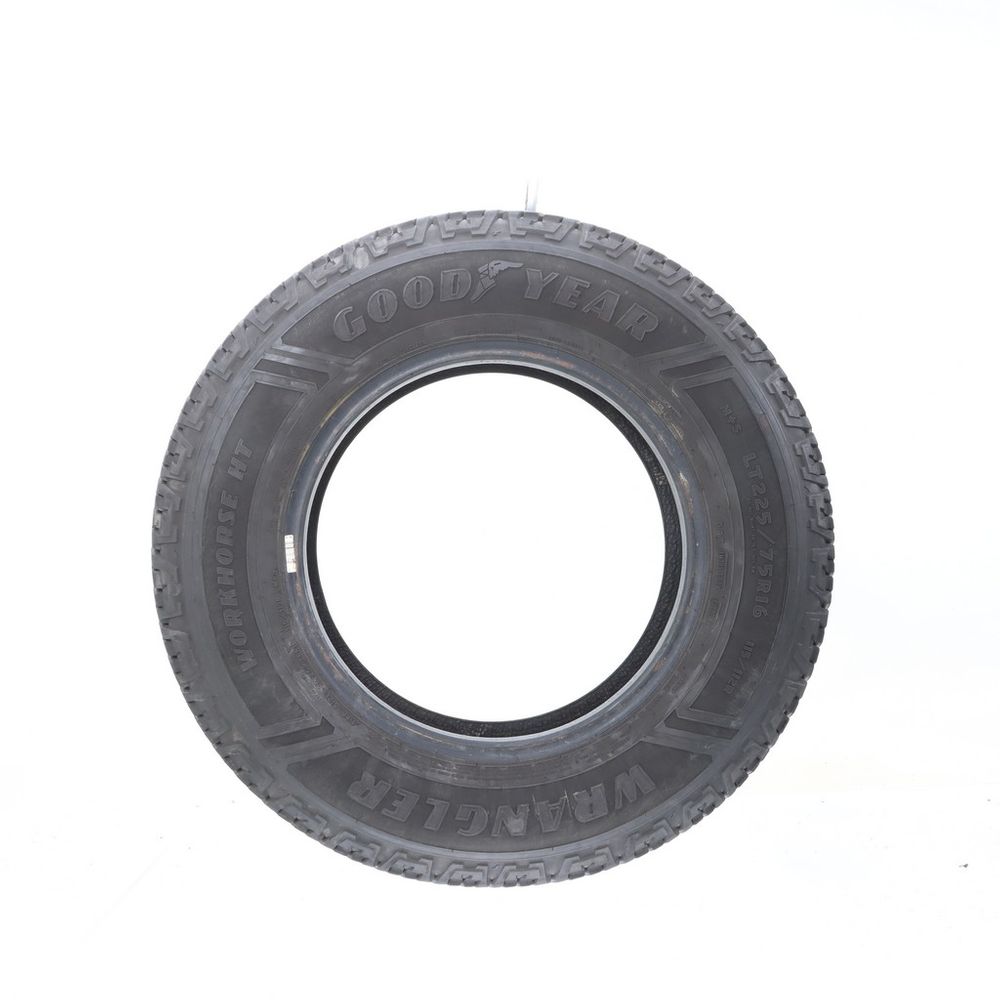 Set of (2) Used LT 225/75R16 Goodyear Wrangler Workhorse HT 115/112R E - 13.5-14/32 - Image 3