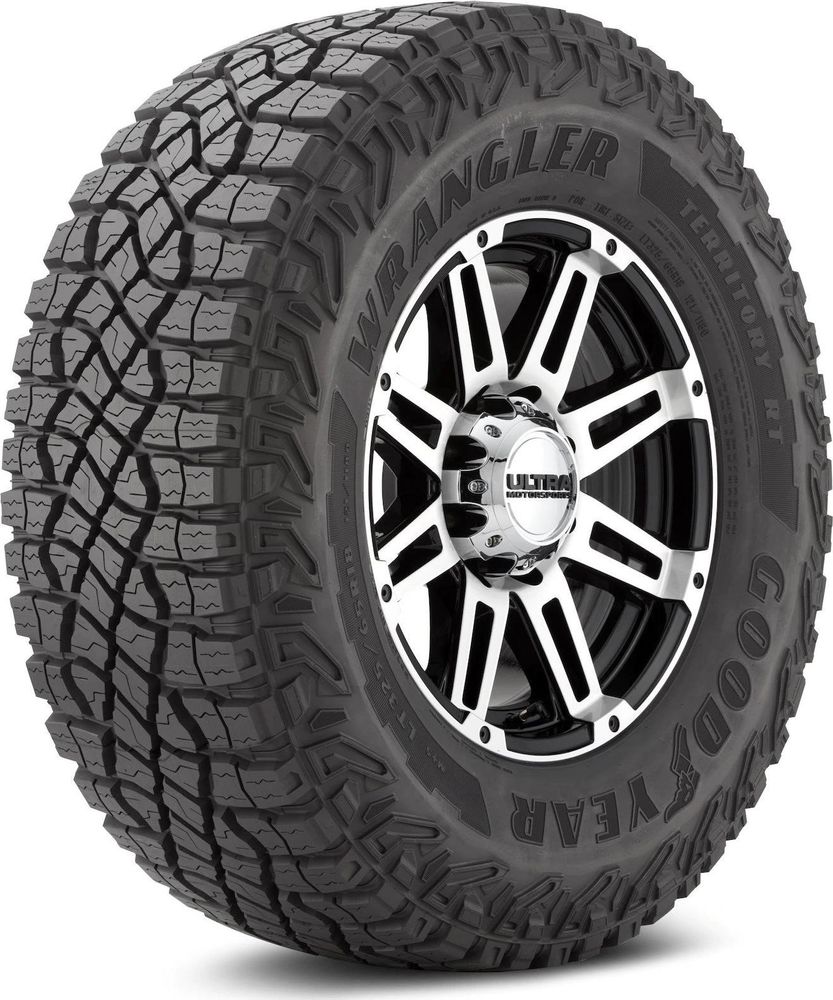 Set of (2) New LT 285/65R20 Goodyear Wrangler Territory RT 123H - Image 1