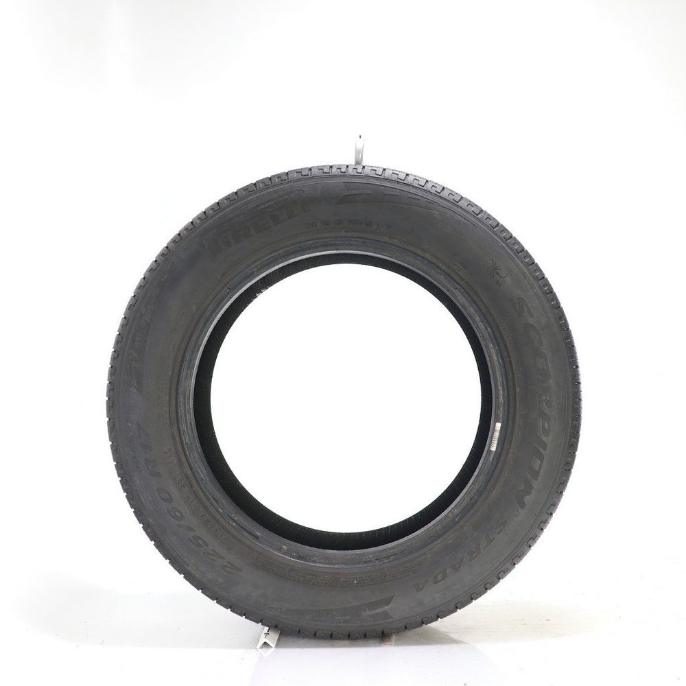 Set of (2) Used 225/60R17 Pirelli Scorpion Strada 99T - 7-8/32 - Image 3