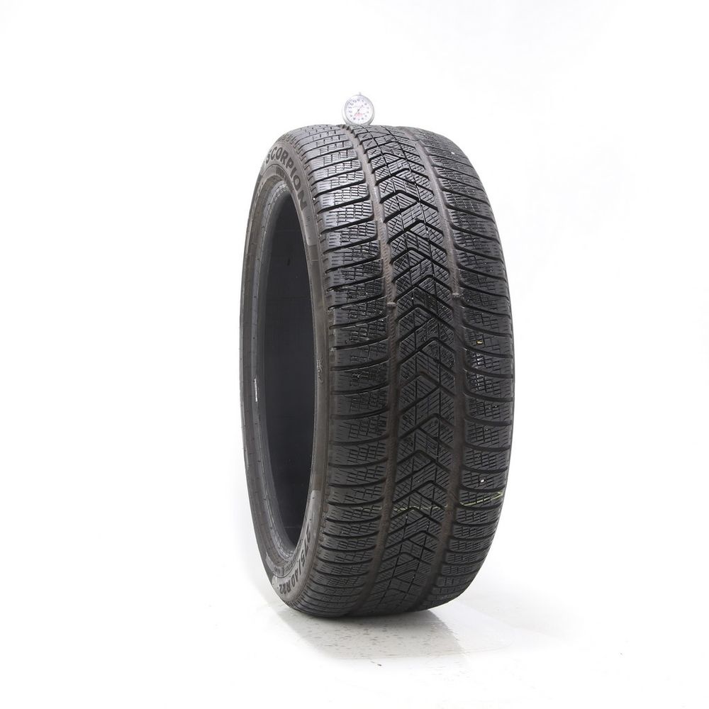 Set of (2) Used 275/40R22 Pirelli Scorpion Winter Run Flat 108V - 8.5/32 - Image 1