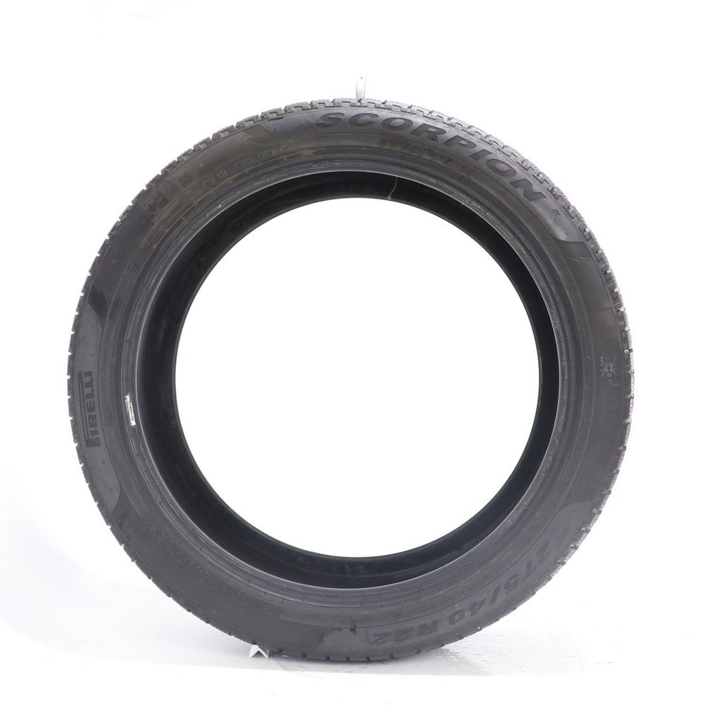 Set of (2) Used 275/40R22 Pirelli Scorpion Winter Run Flat 108V - 8.5/32 - Image 3