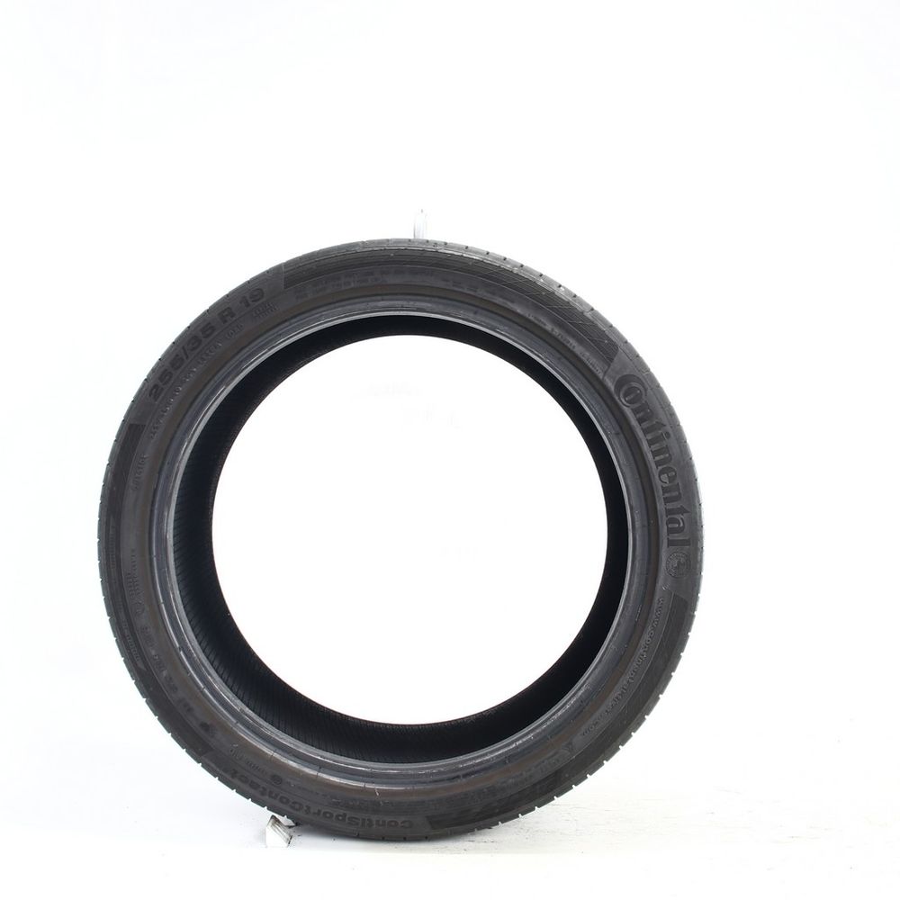 Set of (2) Used 255/35R19 Continental ContiSportContact 5P AO 96Y - 8/32 - Image 3