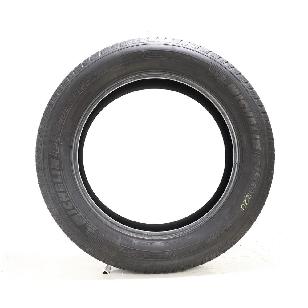 Set of (2) Used 245/60R20 Michelin Defender LTX M/S 107H - 5.5-6/32 - Image 3