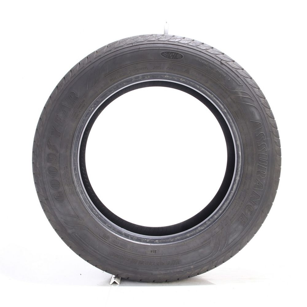Set of (4) Used 225/60R17 Goodyear Assurance WeatherReady 99H - 7-8.5/32 - Image 3