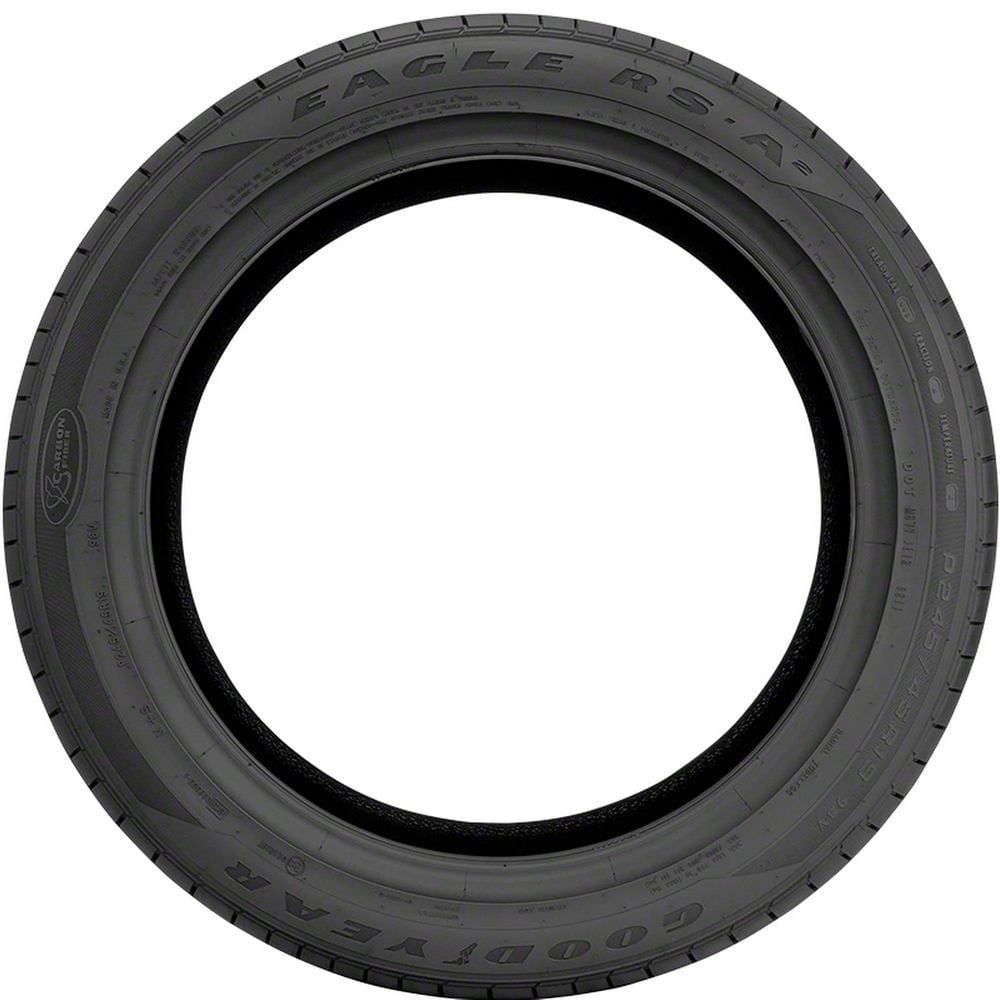 Set of (4) New P 245/45R19 Goodyear Eagle RS-A2 98V - Image 2