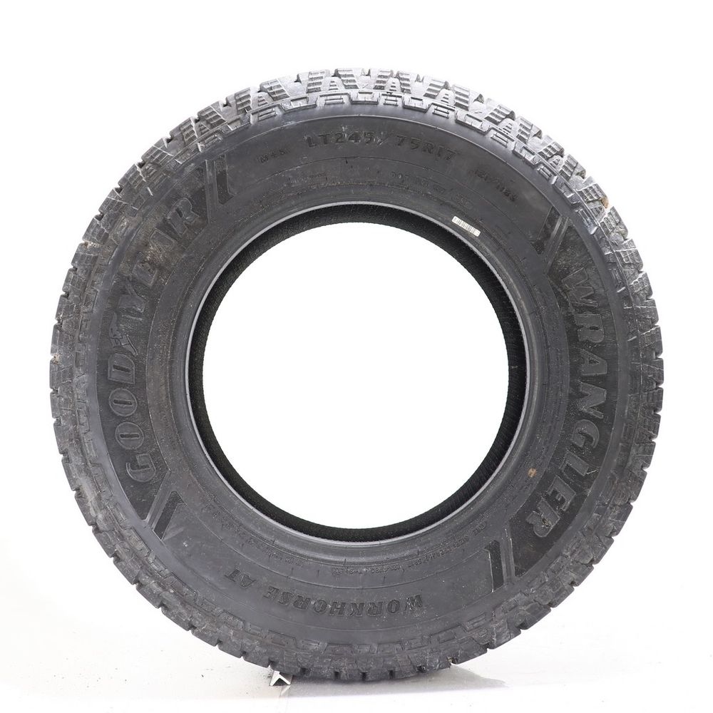 Used LT 245/75R17 Goodyear Wrangler Workhorse AT 121/118S E - 15/32 - Image 3