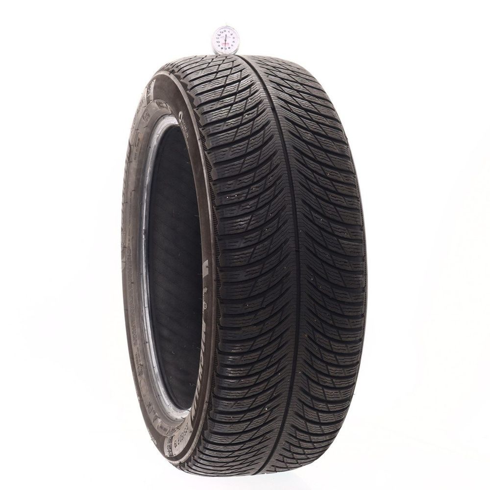 Set of (2) Used 235/50R19 Michelin Pilot Alpin 5 AO 103H - 7-7.5/32 - Image 1
