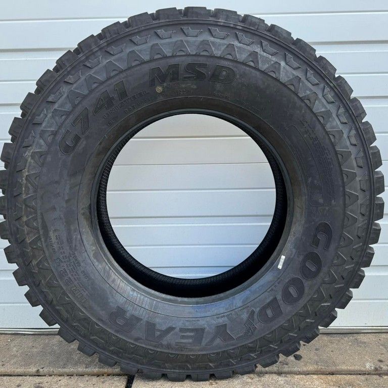 New LT 11R22.5 Goodyear G741 MSD 146/143K H - 32/32 - Image 3
