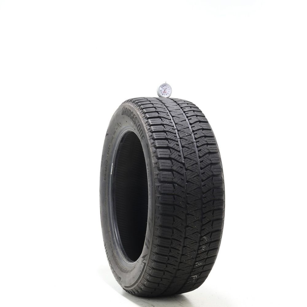 Set of (2) Used 215/55R17 Bridgestone Blizzak WS90 Studless 94H - 6.5-8/32 - Image 4