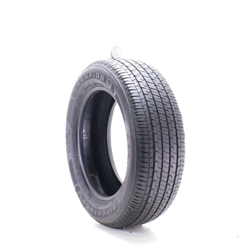 Set of (2) Used 225/60R17 Firestone Champion Fuel Fighter 99H - 5.5-7/32 - Image 1