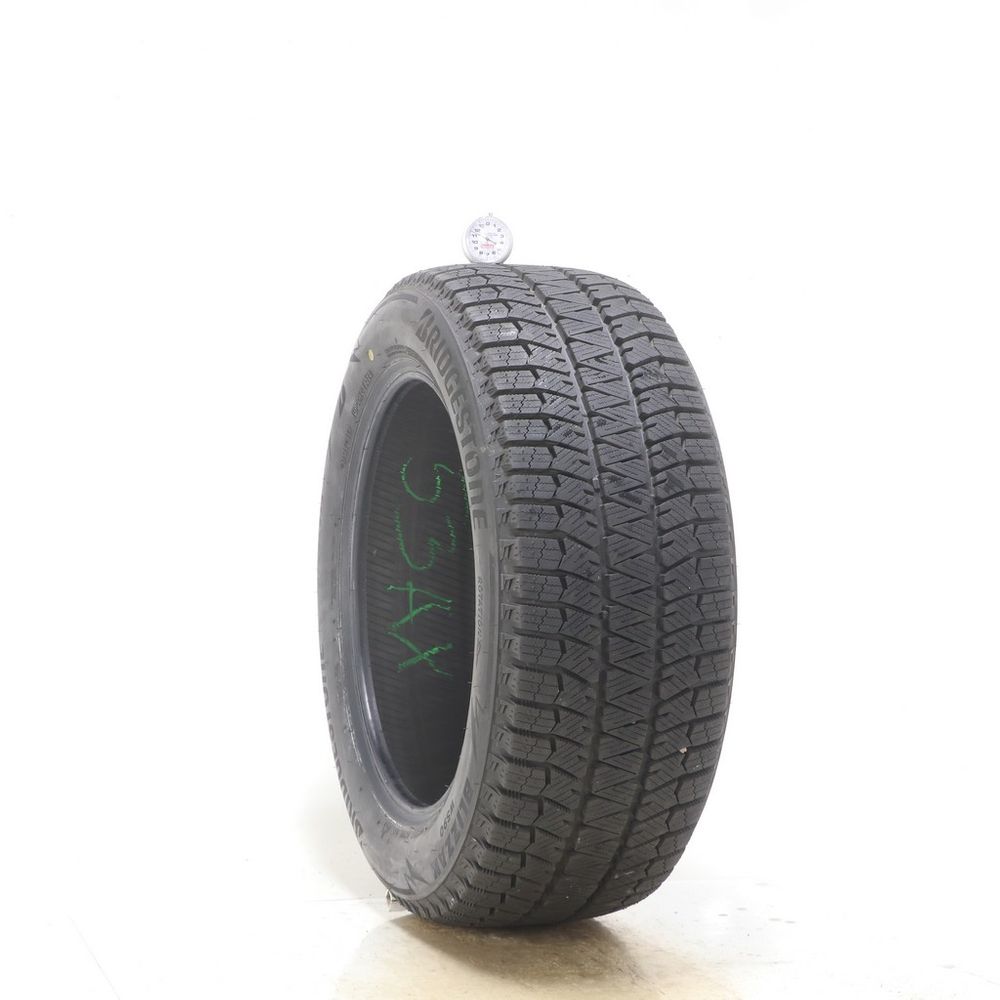 Set of (2) Used 225/55R17 Bridgestone Blizzak WS90 Studless 97H - 11-11.5/32 - Image 4