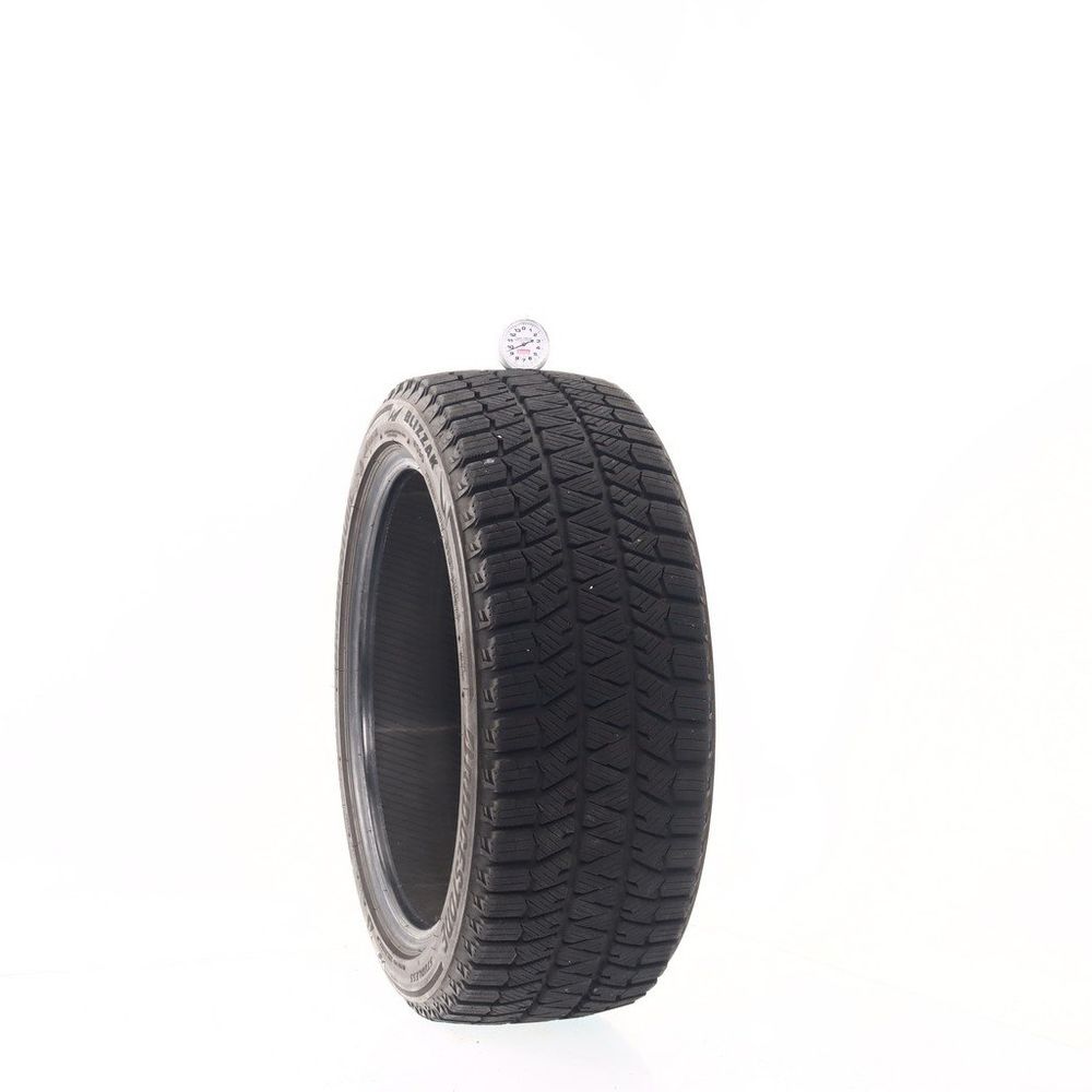 Set of (2) Used 215/45R17 Bridgestone Blizzak WS90 Studless 91T - 9.5-11/32 - Image 1