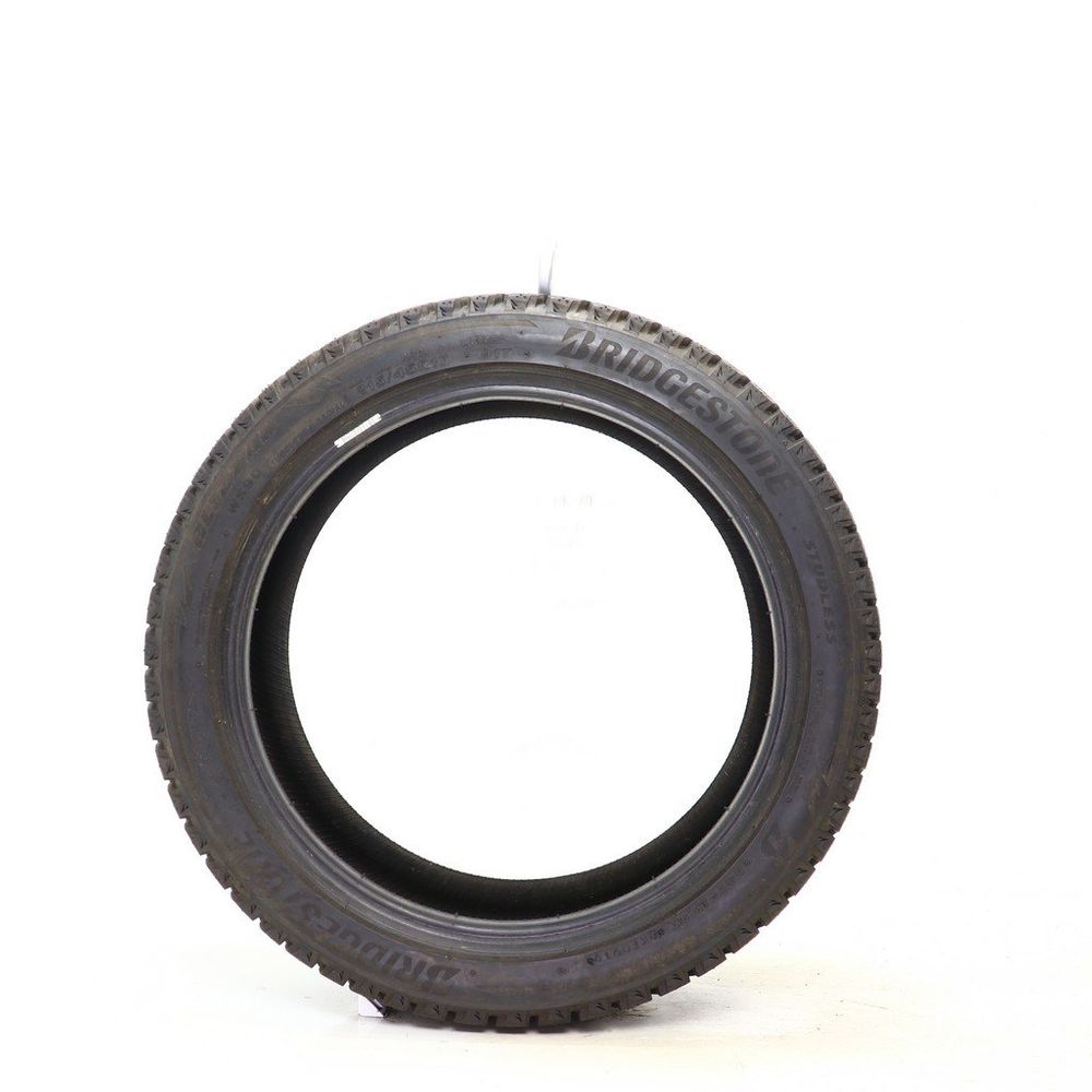 Set of (2) Used 215/45R17 Bridgestone Blizzak WS90 Studless 91T - 9.5-11/32 - Image 6