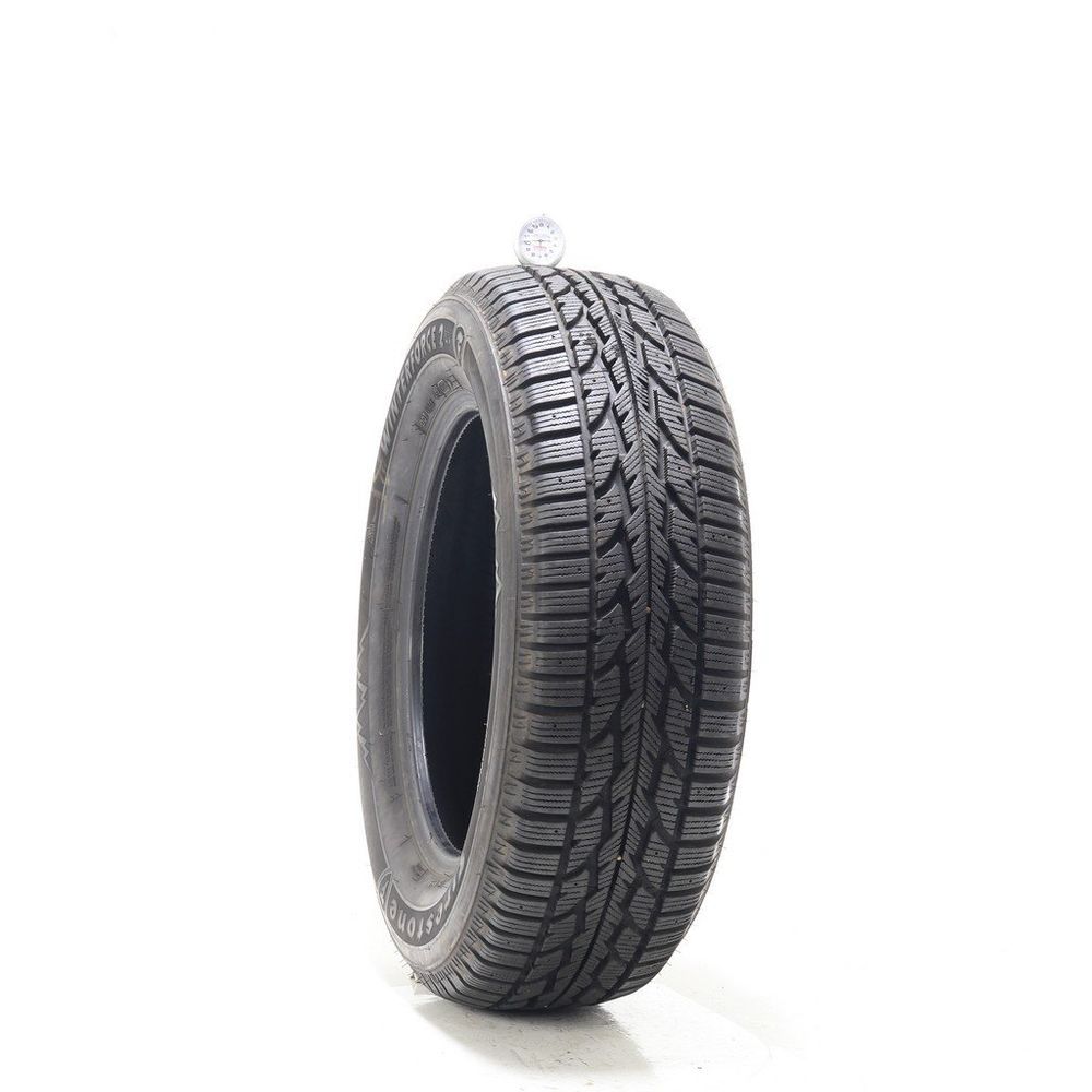 Set of (2) Used 225/65R17 Firestone Winterforce 2 UV 102S - 10-10.5/32 - Image 1