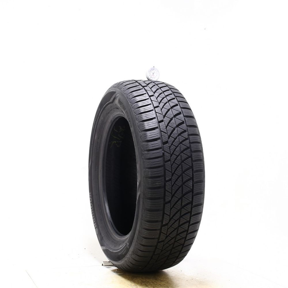Set of (2) Used 225/60R17 Hankook New Englander 4s 99H - 7.5/32 - Image 1