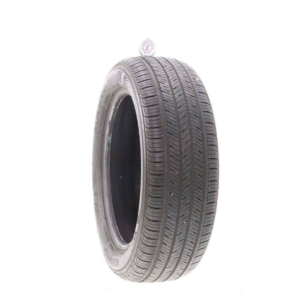 Set of (2) Used 205/55R17 Kumho Solus TA31 91H - 8-8.5/32 - Image 1