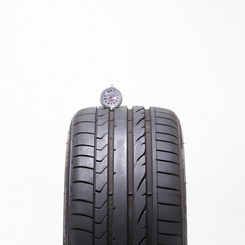 Set of (2) Used 245/35R20 Bridgestone Potenza RE050A RFT 95Y - 9.5-10/32 - Image 2