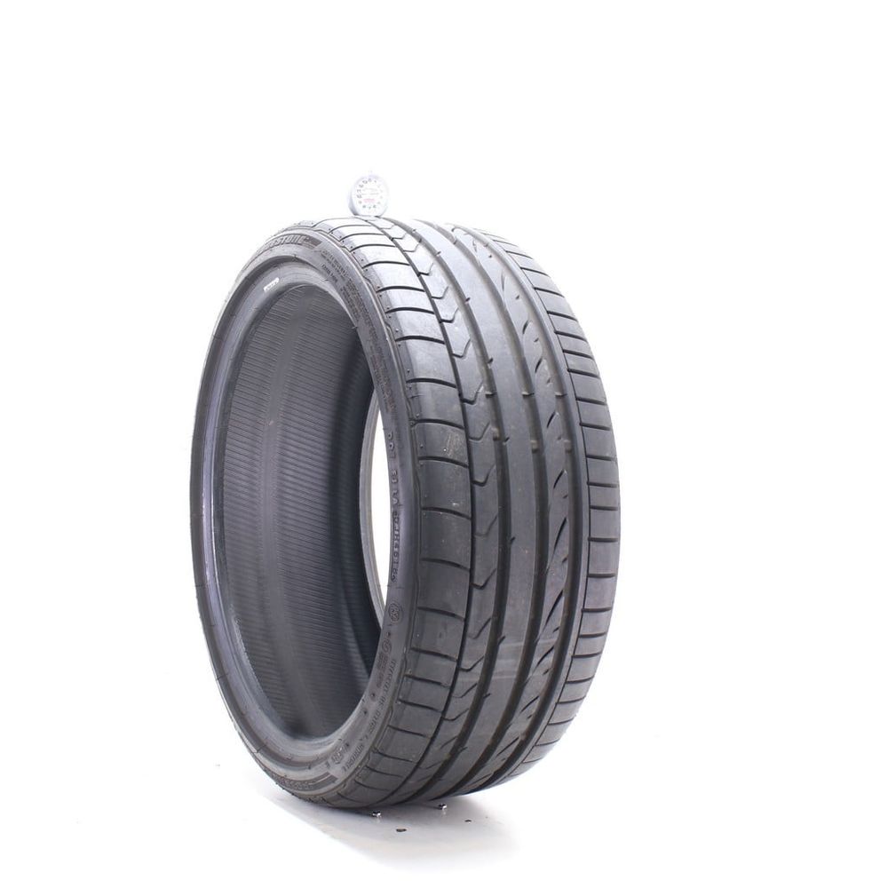 Set of (2) Used 245/35R20 Bridgestone Potenza RE050A RFT 95Y - 9.5-10/32 - Image 4