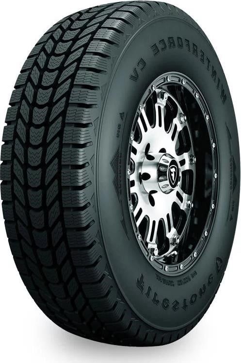 Set of (4) New LT 205/65R15 Firestone Winterforce CV 102R - Image 1