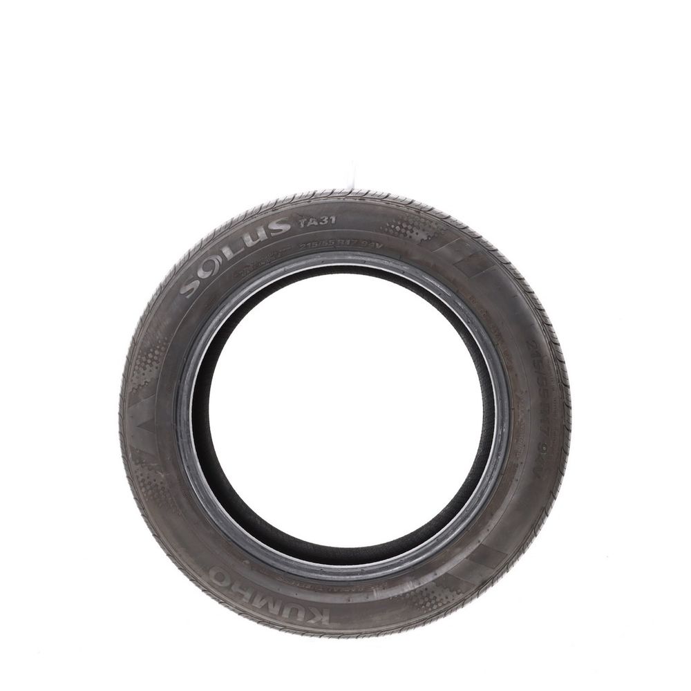 Used 215/55R17 Kumho Solus TA31 94V - 7/32 - Image 3