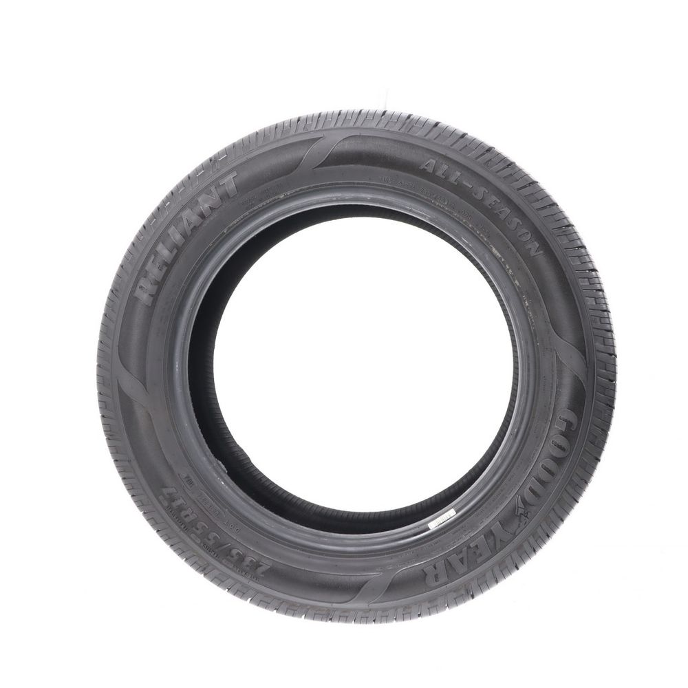 Set of (2) Used 235/55R17 Goodyear Reliant All-season 99H - 7.5-9/32 - Image 6