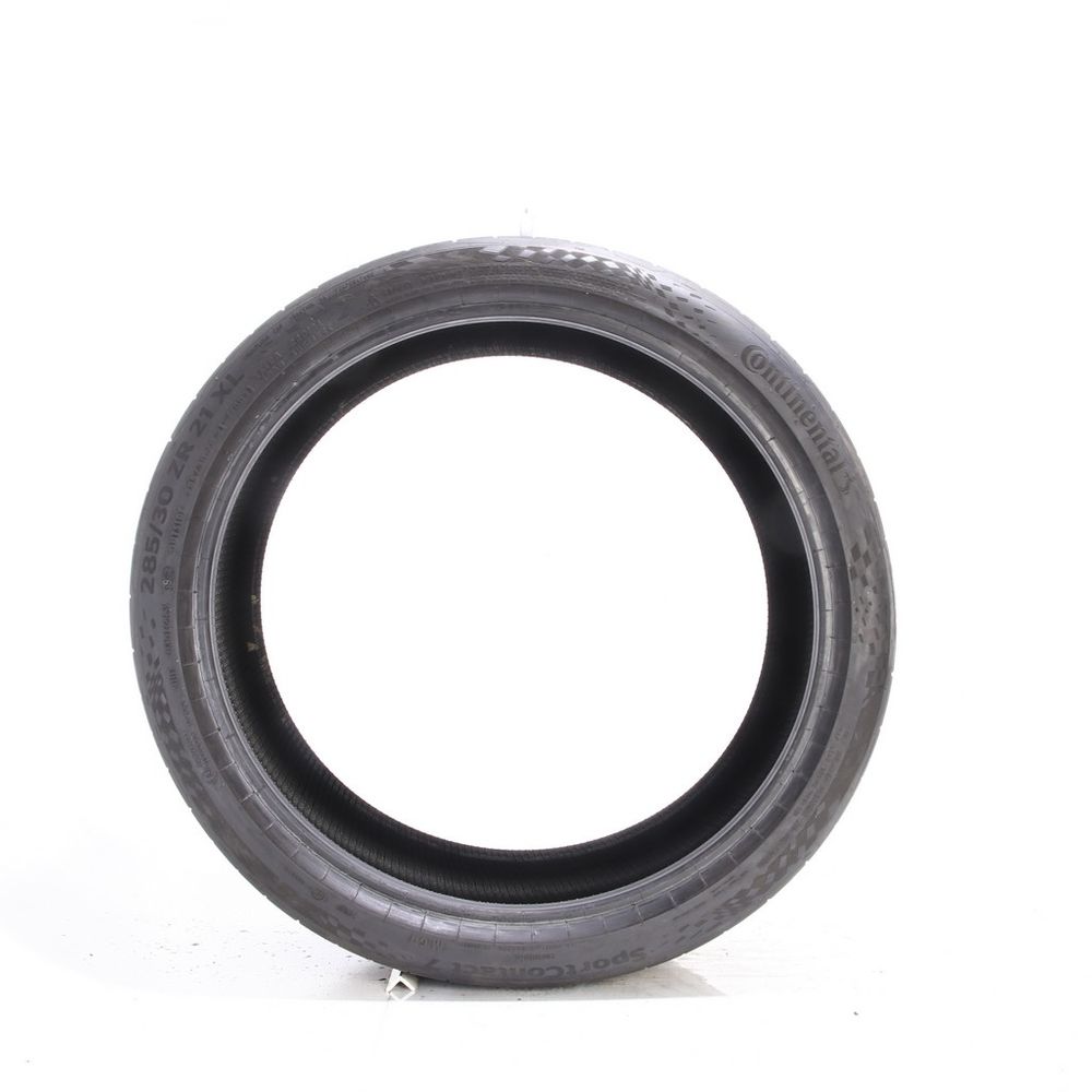 Used 285/30ZR21 Continental SportContact 7 MGT 100Y - 6.5/32 - Image 3