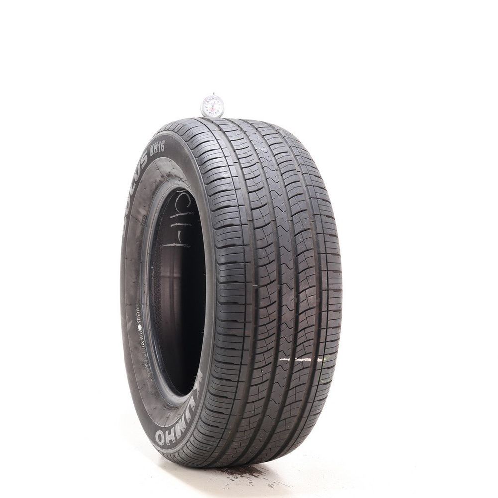 Set of (2) Used 255/60R17 Kumho Solus KH16 106H - 7.5-8.5/32 - Image 1