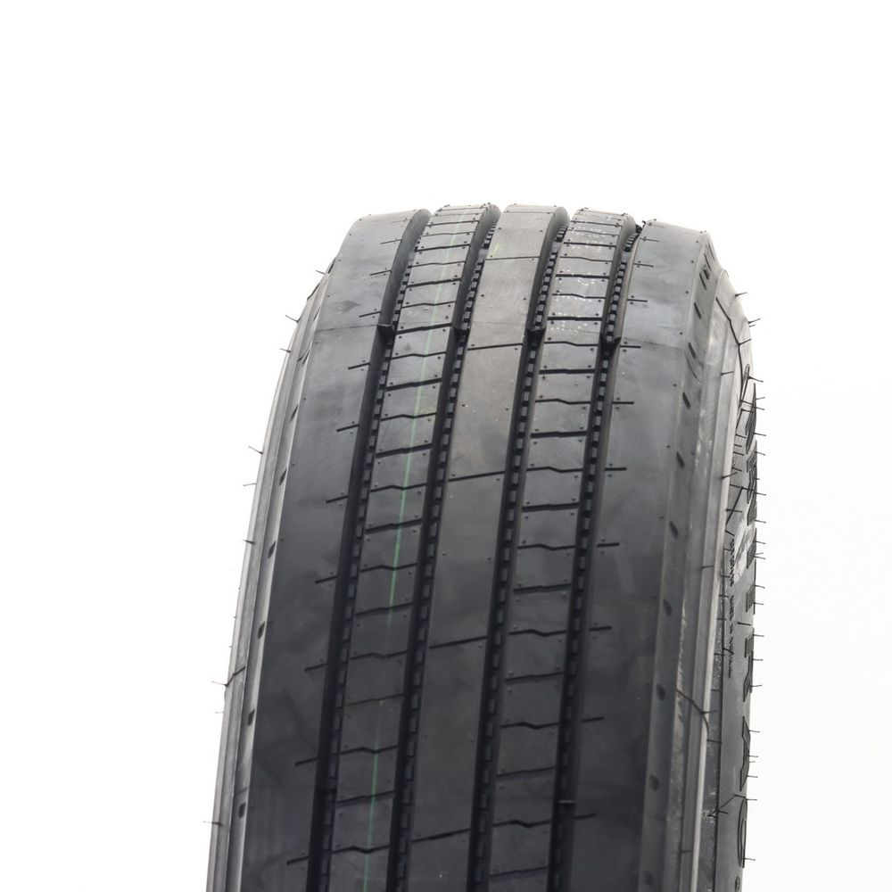 Set of (4) New 225/70R19.5 Power King Navitrac NRS20 14Ply 128/126L - Image 2