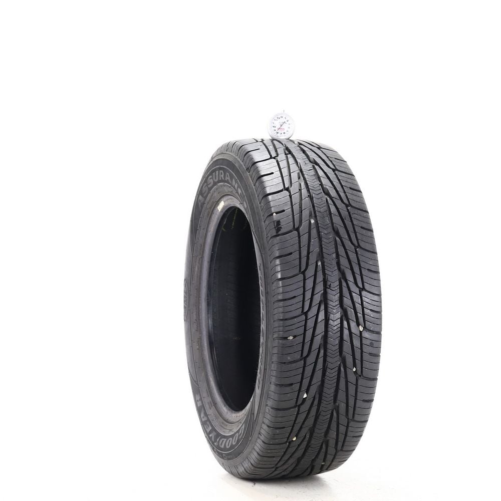 Set of (2) Used 195/65R15 Goodyear Assurance Tripletred AS 91H - 8-8.5/32 - Image 1