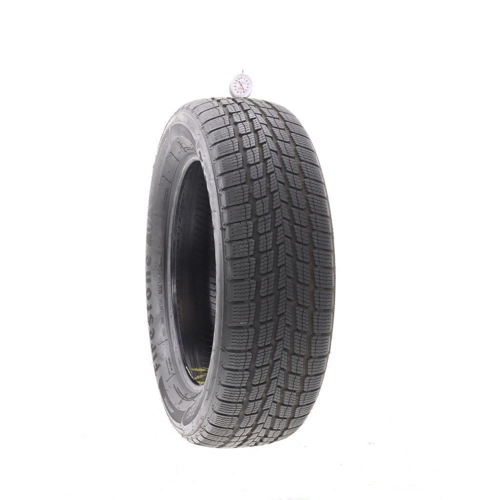 Set of (2) Used 225/60R18 Firestone WeatherGrip 100H - 5.5-7/32 - Image 1