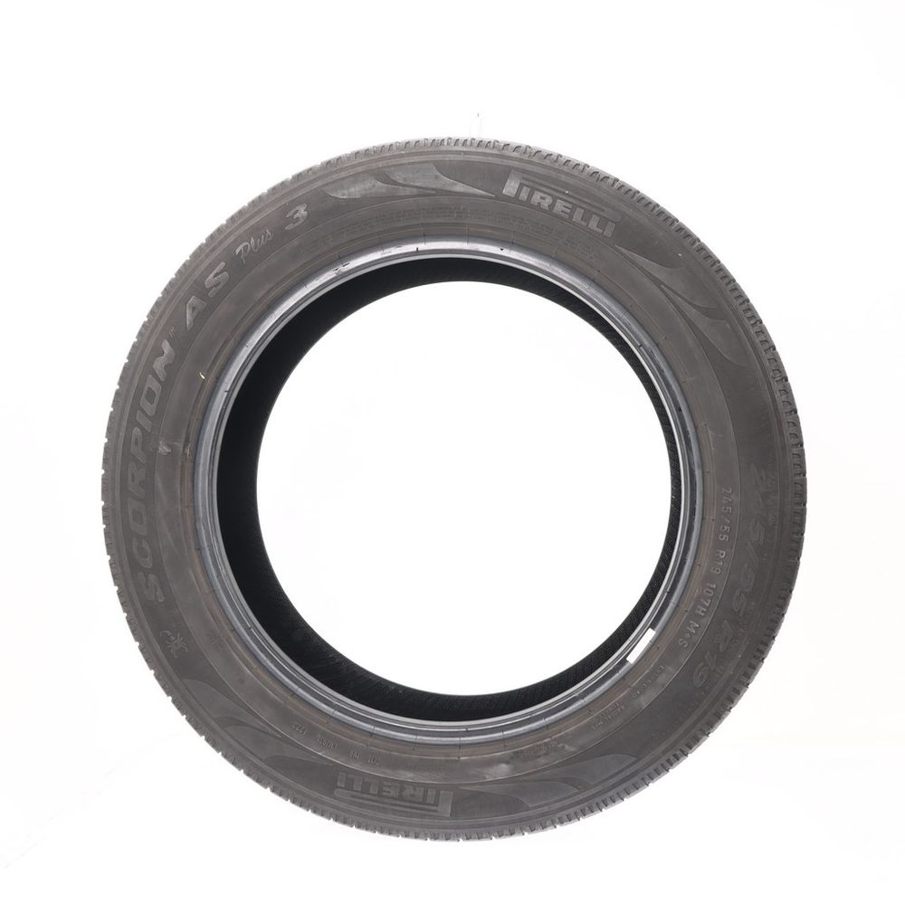 Set of (2) Used 245/55R19 Pirelli Scorpion AS Plus 3 107H - 7/32 - Image 3