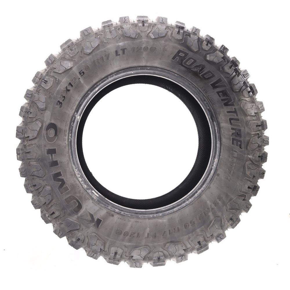 Used LT 33X12.5R17 Kumho Road Venture MT71 120Q E - 10/32 - Image 3