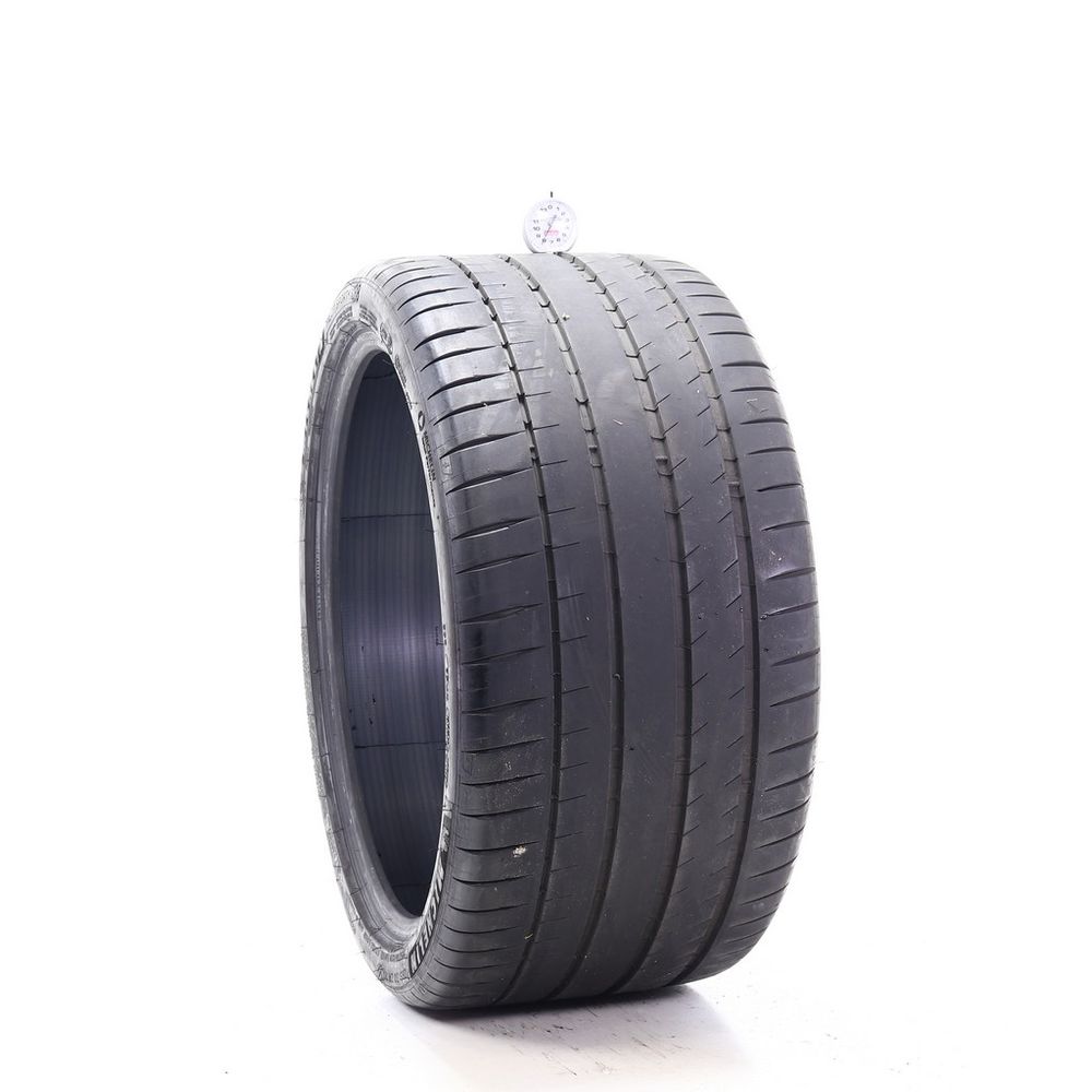 Set of (2) Used 295/30ZR20 Michelin Pilot Sport 4 S 101Y - 8/32 - Image 1