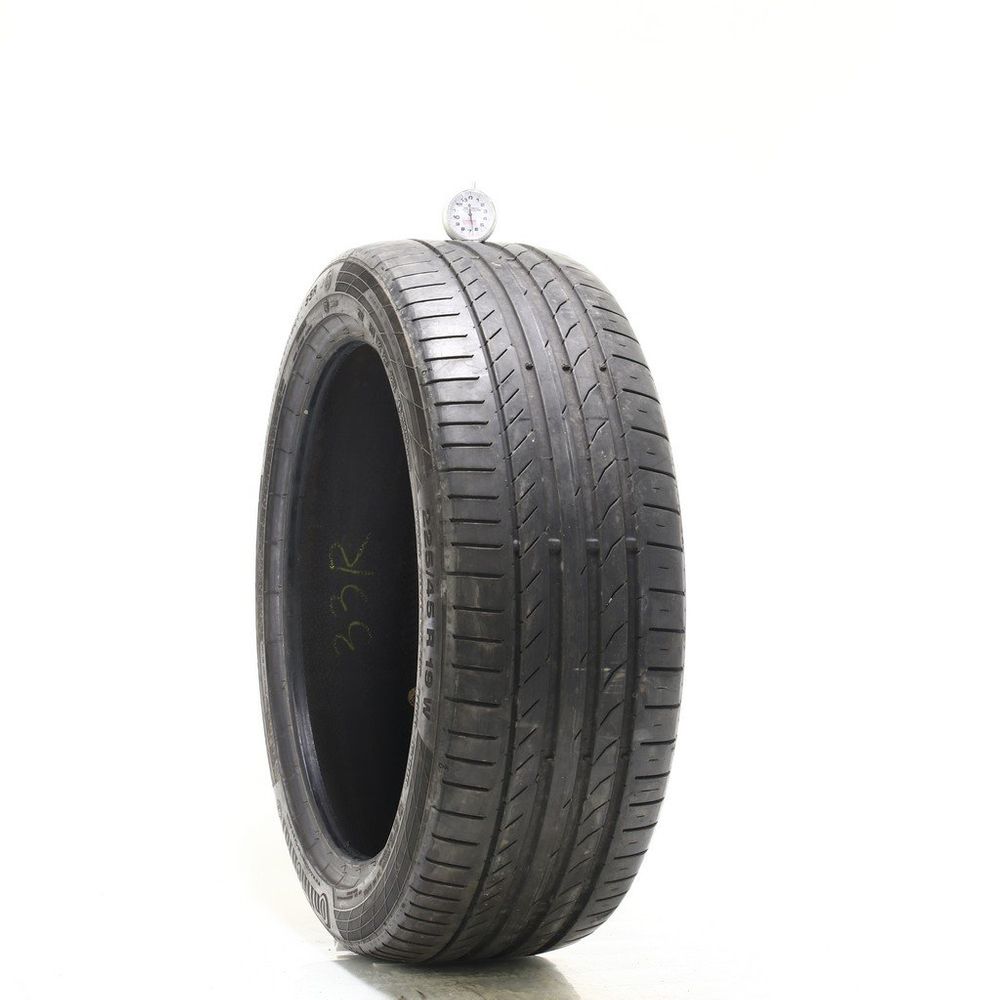 Used 225/45R19 Continental ContiSportContact 5 SSR 92W - 6.5/32 - Image 1