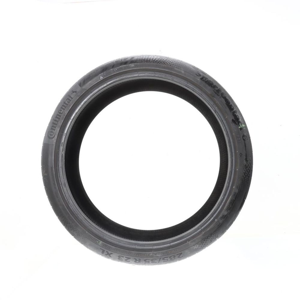 Used 285/35R23 Continental SportContact 6 R01 ContiSilent 107Y - 7/32 - Image 3
