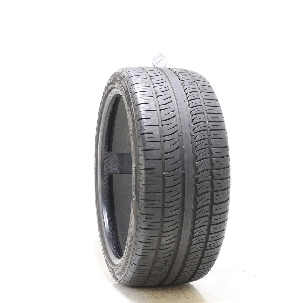 Set of (2) Used 285/35ZR22 Pirelli Scorpion Zero Asimmetrico PNCS TO 106W - 9/32 - Image 1