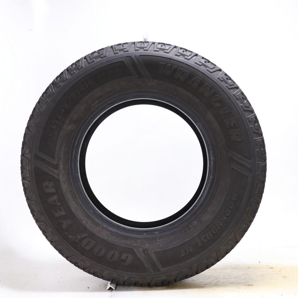 Set of (2) Used LT 245/75R16 Goodyear Wrangler Workhorse HT 120/116R E - 11.5-12/32 - Image 6