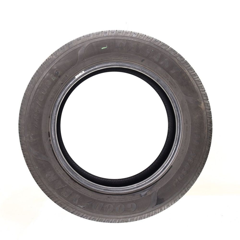 Set of (4) Used 245/60R18 Goodyear Reliant All-season 105V - 7-7.5/32 - Image 3