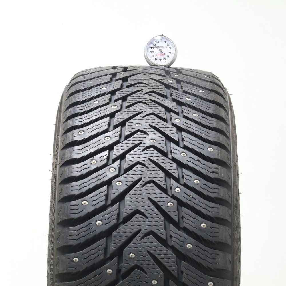 Set of (2) Used 265/60R18 Nokian Hakkapeliitta 8 SUV Studded 114T - 11-12/32 - Image 5