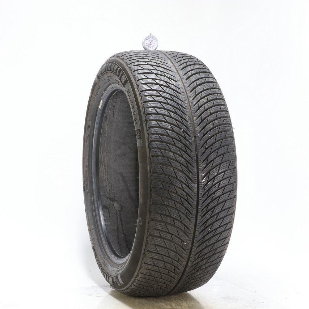 Set of (2) Used 255/50R21 Michelin Pilot Alpin 5 SUV 109H - 8.5-9/32 - Image 1