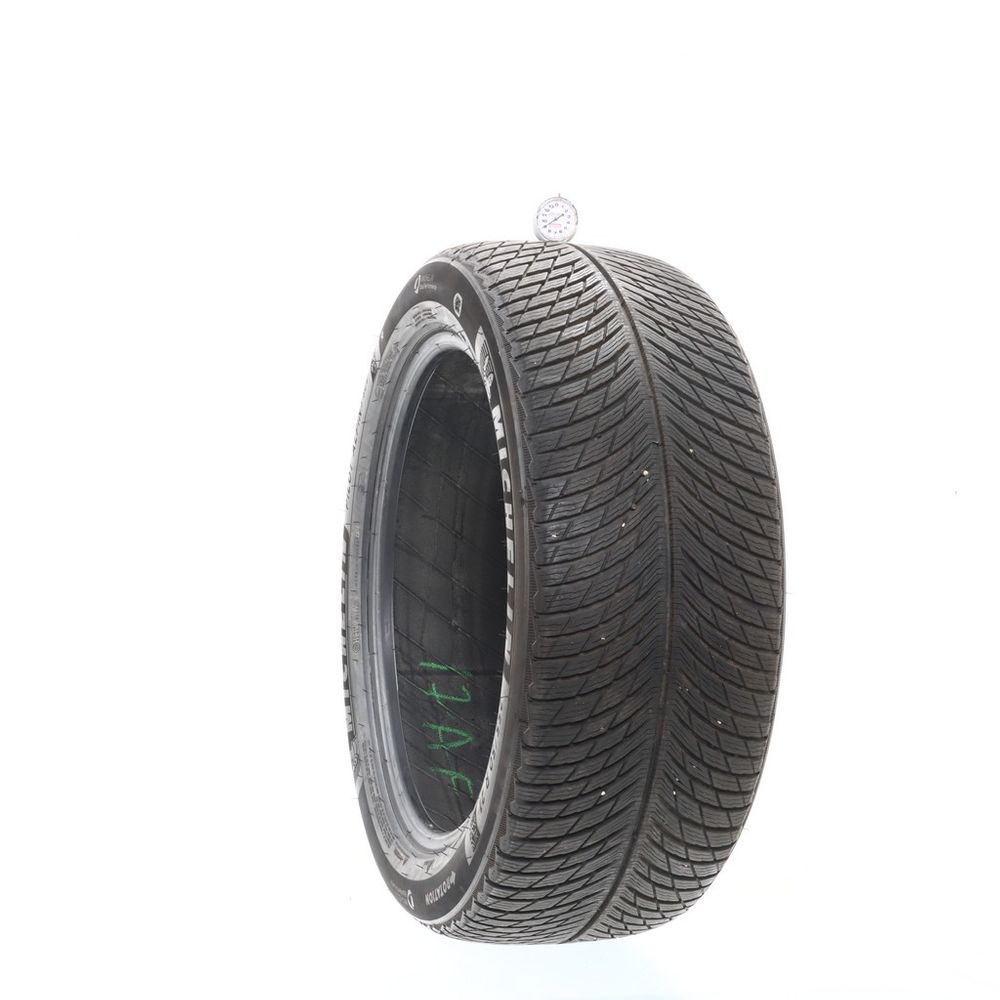 Set of (2) Used 255/50R21 Michelin Pilot Alpin 5 SUV 109H - 8.5-9/32 - Image 4
