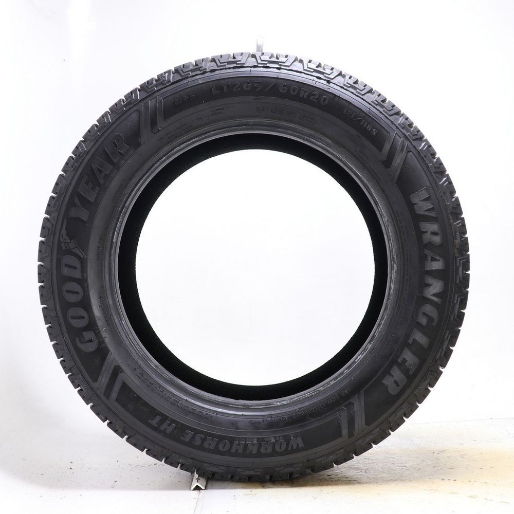 Used LT 265/60R20 Goodyear Wrangler Workhorse HT 121/118S E - 11/32 - Image 3