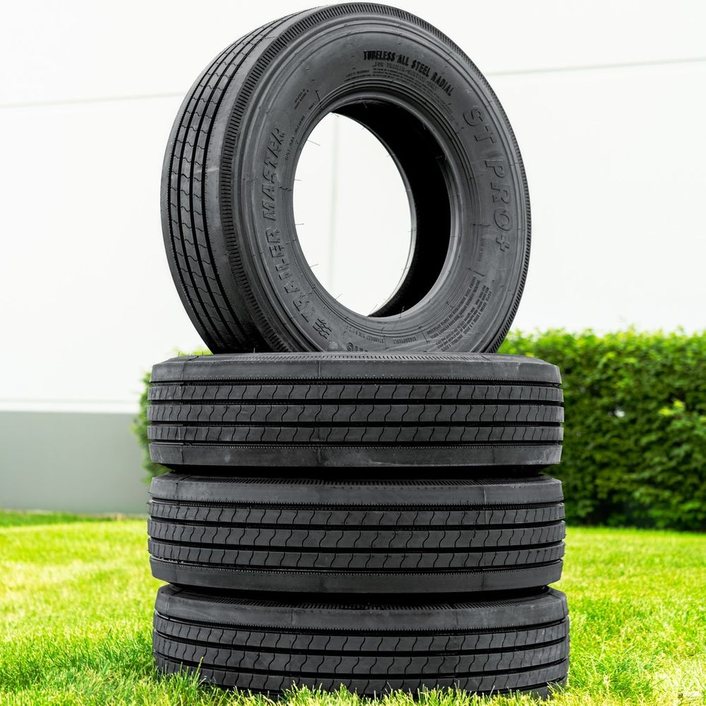 Set of (4) New ST 235/85R16 Trailer Master ST Pro Plus All Steel Load G 14Ply 132/127M G - 11/32 - Image 5