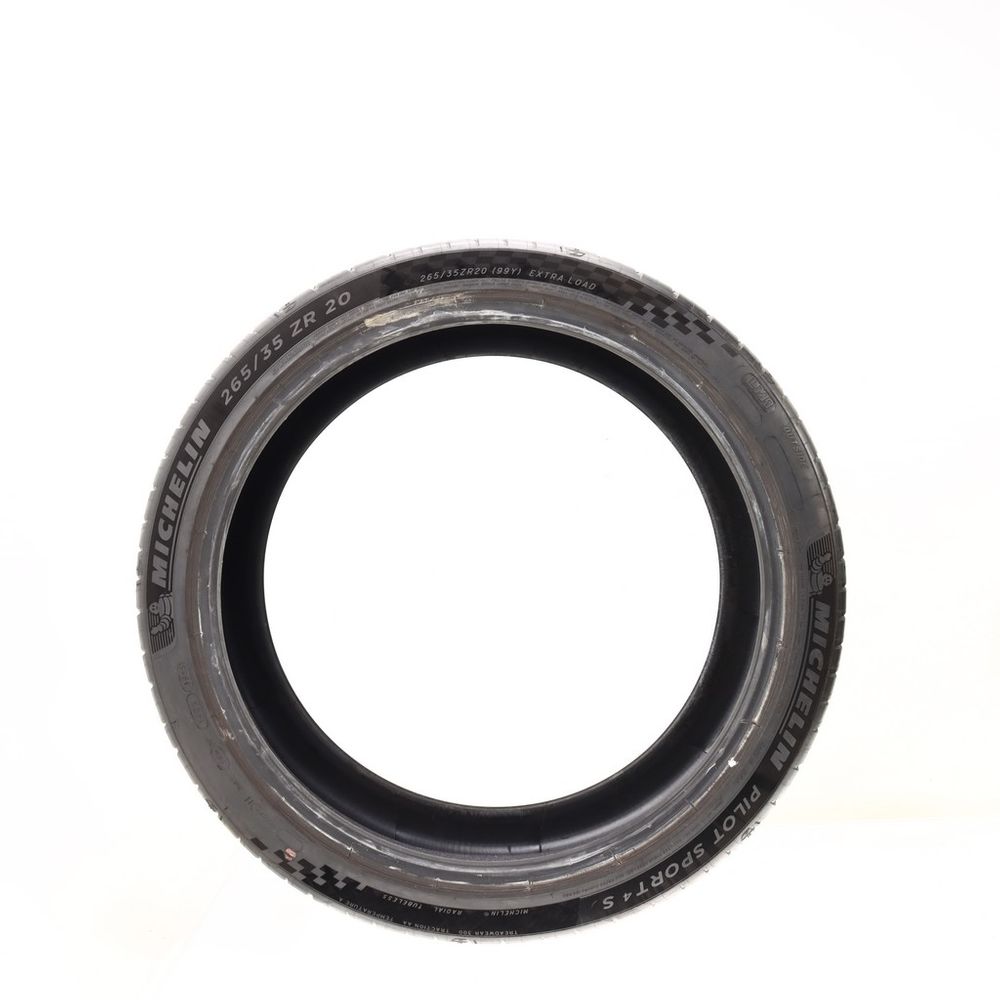 Driven Once 265/35ZR20 Michelin Pilot Sport 4 S LM1  Acoustic 99Y - 8.5/32 - Image 3