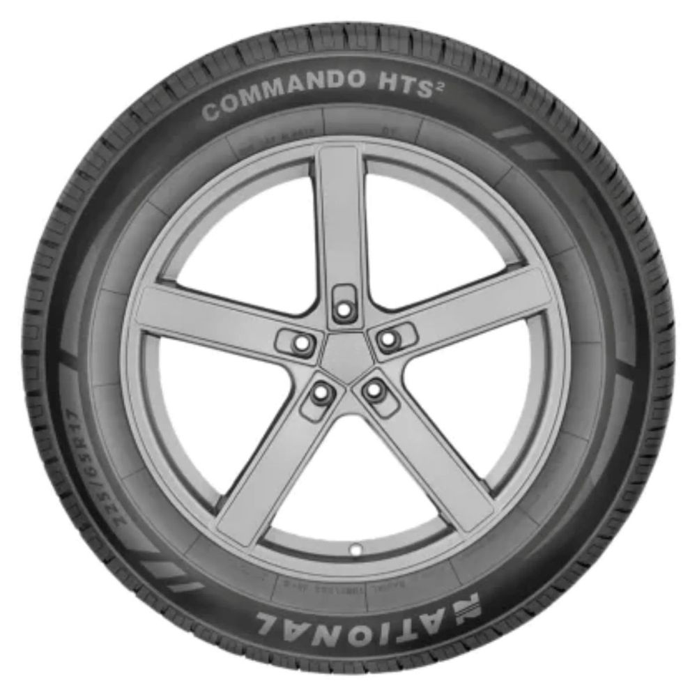 Set of (2) New LT 245/75R16 National Commando HTS 2 120R - Image 2