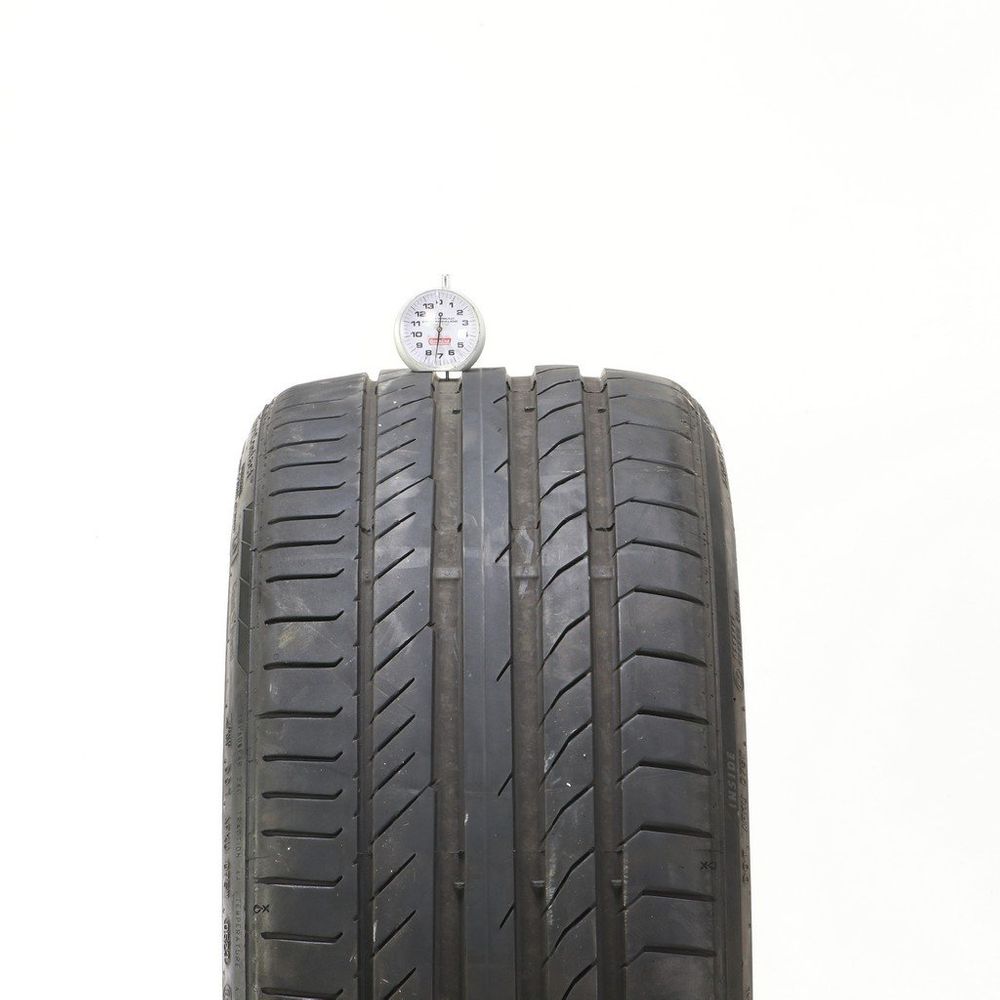 Set of (4) Used 265/30R20 Continental ContiSportContact 5P R01 ContiSilent 94Y - 7-8.5/32 - Image 2