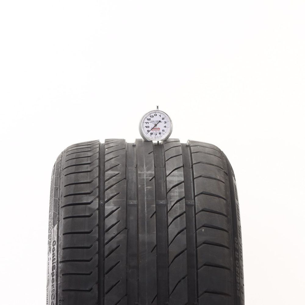 Set of (4) Used 265/30R20 Continental ContiSportContact 5P R01 ContiSilent 94Y - 7-8.5/32 - Image 11