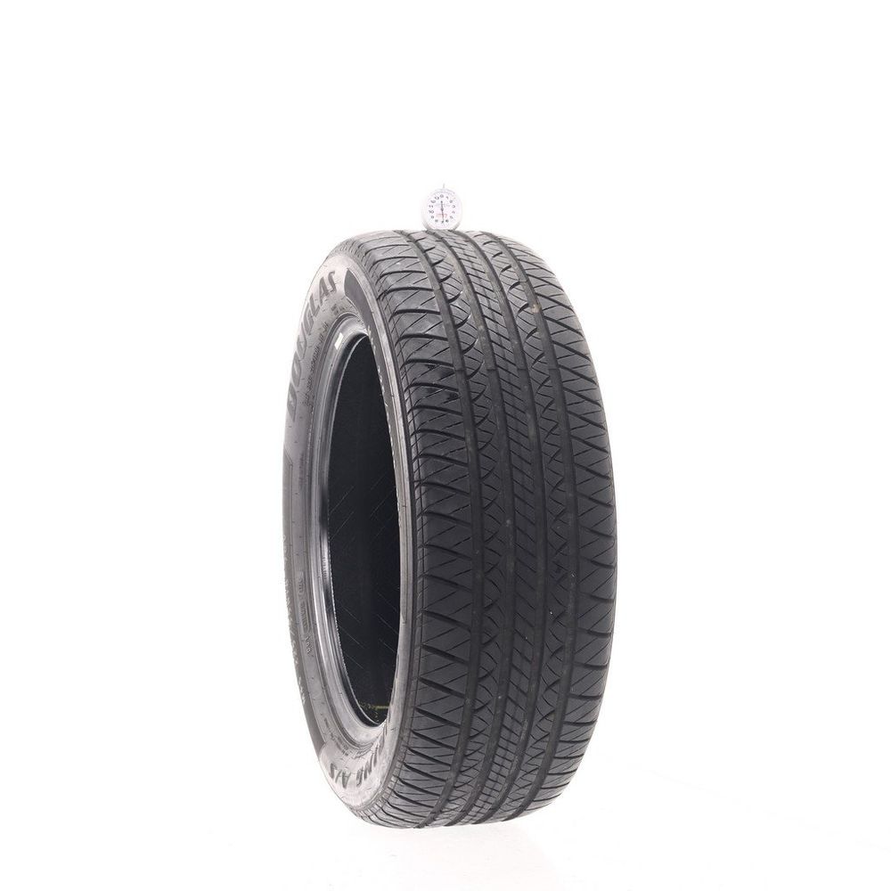 Set of (2) Used 225/55R18 Douglas Touring A/S 98V - 6.5-7.5/32 - Image 1
