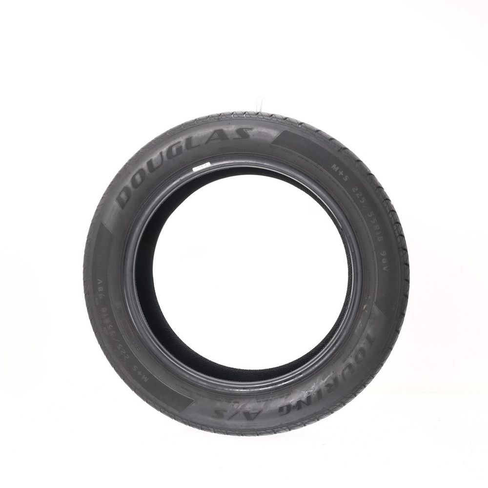 Set of (2) Used 225/55R18 Douglas Touring A/S 98V - 6.5-7.5/32 - Image 3