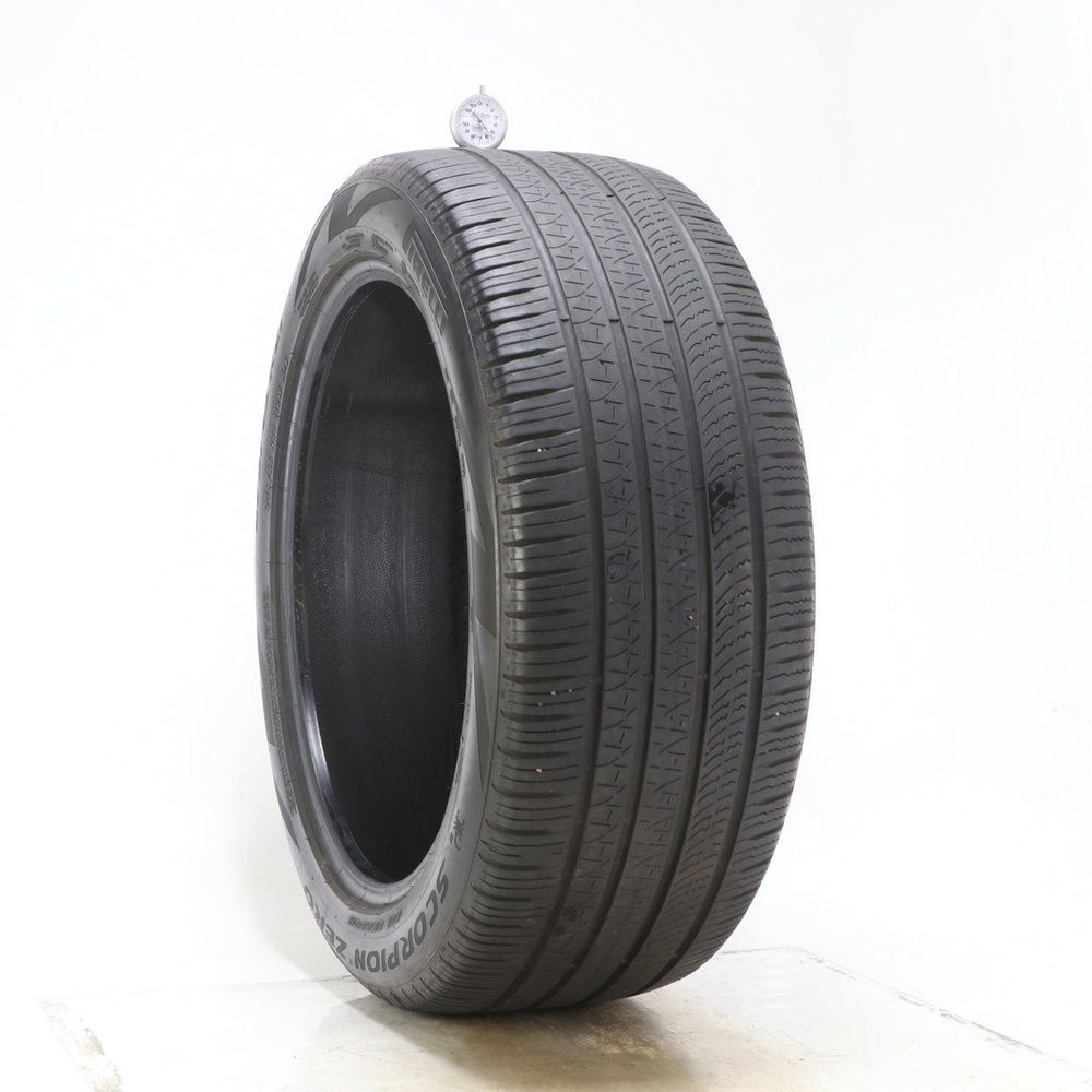 Set of (4) Used 275/45R21 Pirelli Scorpion Zero 110W - 5.5-7/32 - Image 1